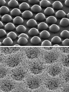 nanoscale metal reflector
