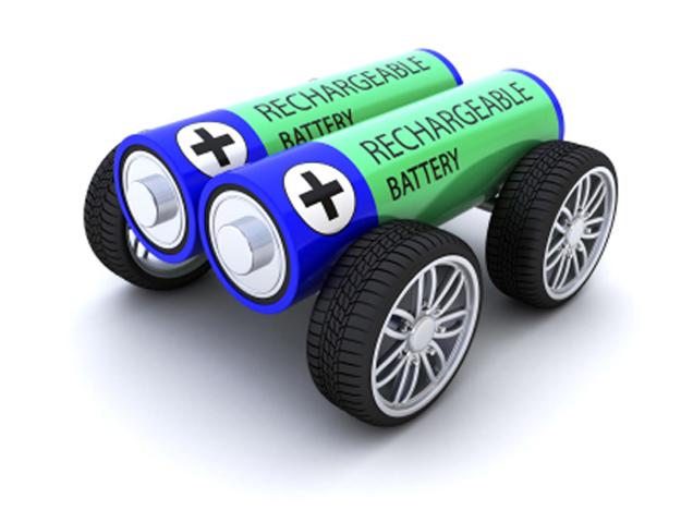 battery car graphic