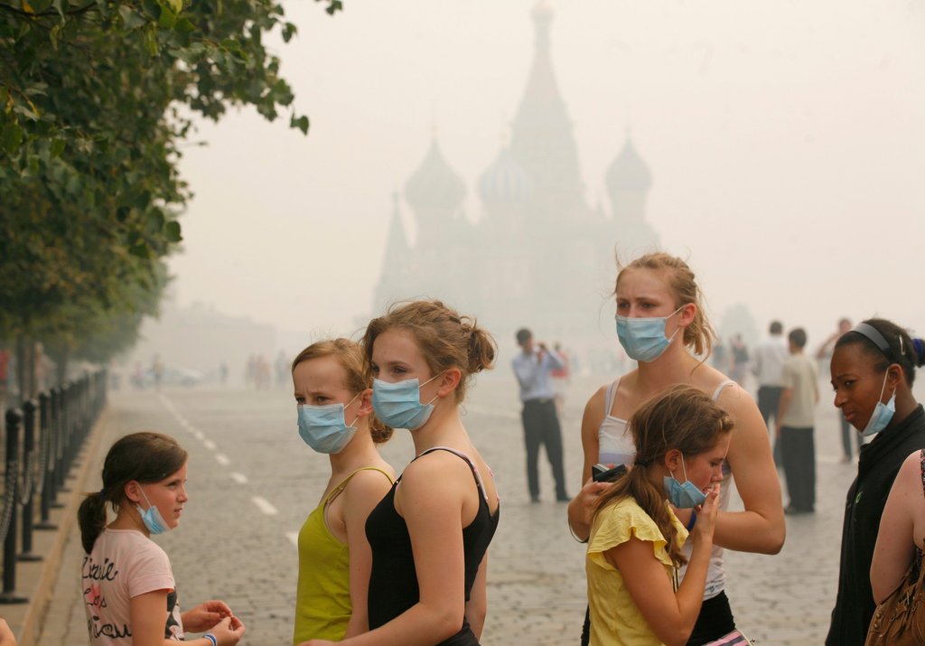 pollution in moscow