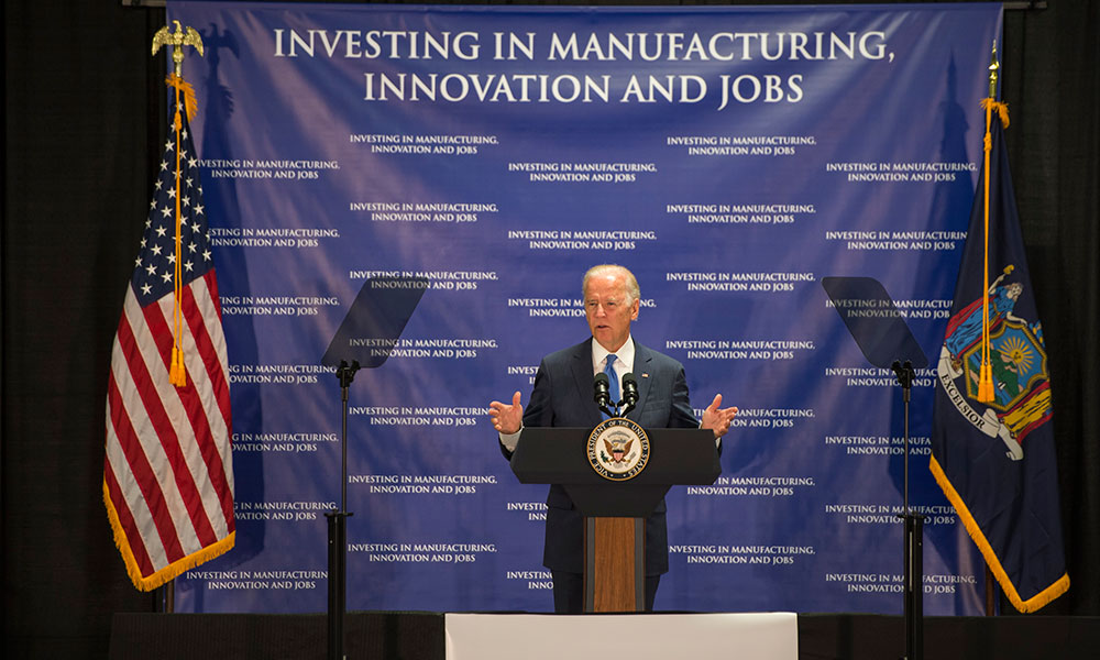 Biden at AIM Photonics