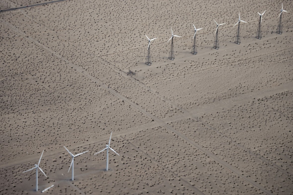 wind turbines