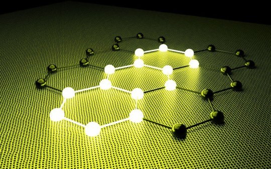 graphene stock image