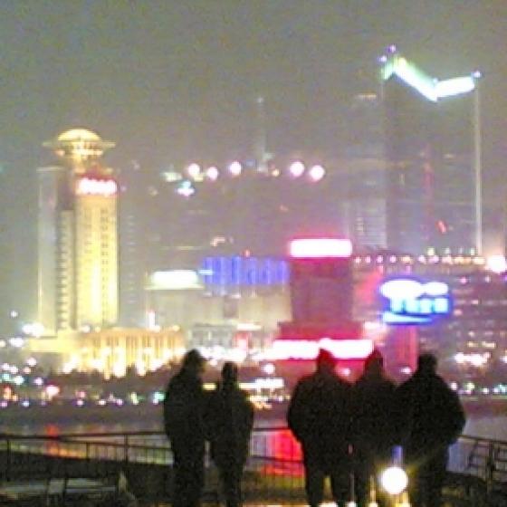 chinese city skyline