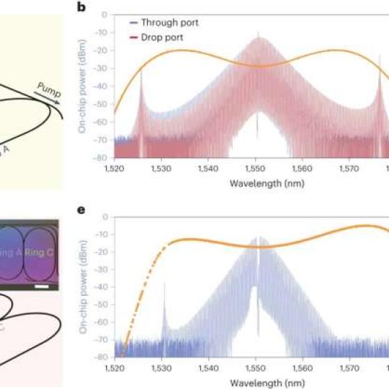 Snippet of soliton pulse pair generation in two- and three-coupled-ring impersonators.