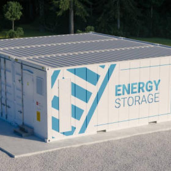 Energy Storage Stock Photo