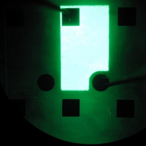 green led